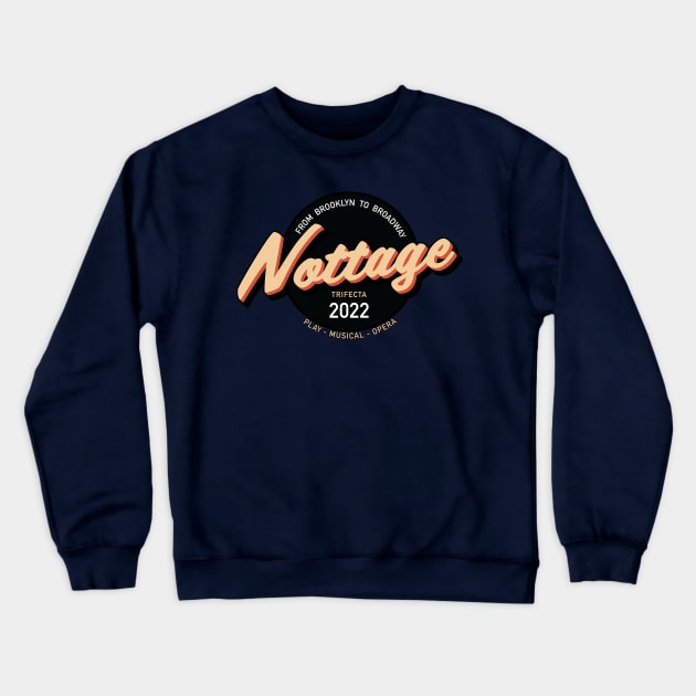 Lynn Nottage Trifecta Crewneck Sweatshirt by CafeConCawfee